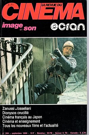 Imagen del vendedor de Image et Son - La Revue du Cinma n 353 septembre 1980 a la venta por PRISCA