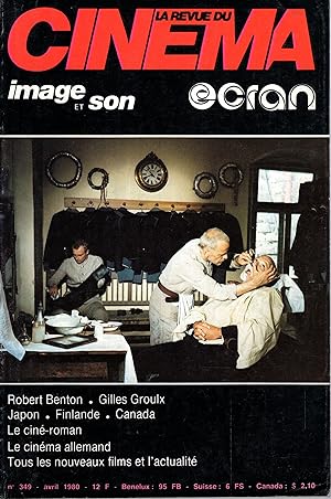 Bild des Verkufers fr Image et Son - La Revue du Cinma n 349 avril 1980 zum Verkauf von PRISCA