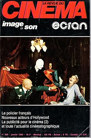 Image du vendeur pour Image et Son - La Revue du Cinma n 368 janvier 1982 mis en vente par PRISCA