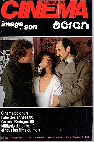 Seller image for Image et Son - La Revue du Cinma n 358 fvrier 1981 for sale by PRISCA