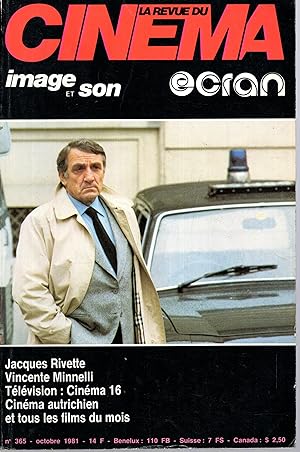 Image du vendeur pour Image et Son - La Revue du Cinma n 365 octobre 1981 mis en vente par PRISCA