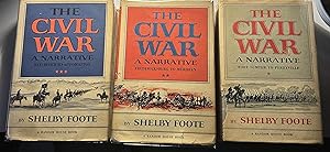 Immagine del venditore per THE CIVIL WAR A NARRATIVE. VOLUMES 1,2 and 3. Fort Sumter to Perryville; Fredericksburg to Meridian; Red River to Appomattox venduto da Rob Warren Books