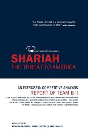 Immagine del venditore per Shariah: The Threat to America venduto da GreatBookPrices