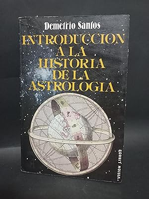 Image du vendeur pour INTRODUCCIN A LA HISTORIA DE LA ASTROLOGA mis en vente par Libros de Ultramar Alicante