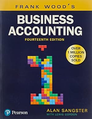 Bild des Verkufers fr Frank Wood's Business Accounting Volume 1 zum Verkauf von WeBuyBooks