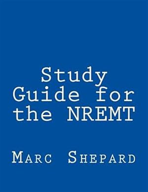 Bild des Verkufers fr Study Guide for the Nremt zum Verkauf von GreatBookPrices