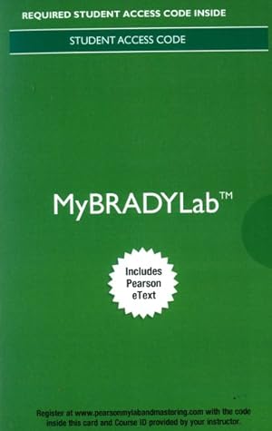 Image du vendeur pour Paramedic Care My Brady Lab Access Code : Principles & Practice: Volumes 1-5: Includes Pearson Etext mis en vente par GreatBookPrices