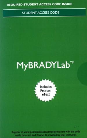 Image du vendeur pour Paramedic Care My Brady Lab Access Code : Principles & Practice: Volumes 1-5: Includes Pearson Etext mis en vente par GreatBookPrices