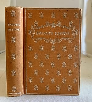 Imagen del vendedor de The Essays Counsels Civil And Moral Of Francis Bacon Including Also His Apophthegms, Elegant Sentences and Wisdom of the Ancients a la venta por S. Howlett-West Books (Member ABAA)