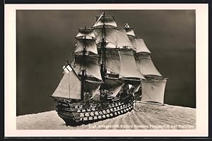 Postcard Englisches Kriegsschiff Victory, Nelsons Flaggschiff bei Trafalgar