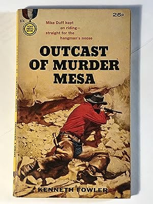 Outcast of Murder Mesa (Gold Medal 974)