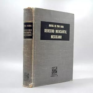 Seller image for Elementos De Derecho Mercantil Mexicano Rafael De Pina Bj2 for sale by Libros librones libritos y librazos