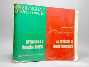 Image du vendeur pour Introduccin A La Matemtica Moderna Elbridge P 1968 Bi6 mis en vente par Libros librones libritos y librazos