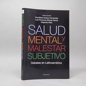 Imagen del vendedor de Salud Mental Y Malestar Subjetivo Manantial 2012 Cf2 a la venta por Libros librones libritos y librazos