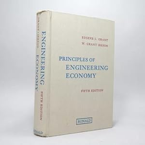 Seller image for Principles Of Engineering Economy Grant Ireson 1970 Bh6 for sale by Libros librones libritos y librazos