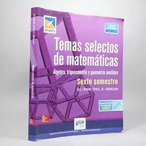 Imagen del vendedor de Temas Selectos De Matemticas Algebra Trigonometra Bi4 a la venta por Libros librones libritos y librazos