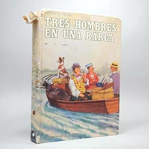 Imagen del vendedor de Tres Hombres En Barca Jerome K Jerome Edival 1976 Bi1 a la venta por Libros librones libritos y librazos