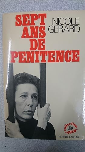 Imagen del vendedor de Sept ans de penitence a la venta por Dmons et Merveilles