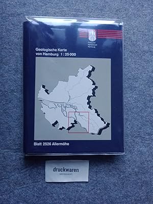 Geologische Karte von Hamburg - Blatt 2526 Allermöhe: 1:25000.