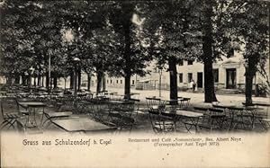 Ansichtskarte / Postkarte Berlin Reinickendorf Heiligensee Schulzendorf, Restaurant und Cafe Somm...