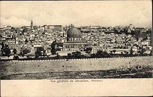 Ansichtskarte / Postkarte Jerusalem, Gesamtansicht