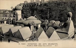 Ansichtskarte / Postkarte Paris, Exposition des Arts Décoratifs 1925, Village du Jouet