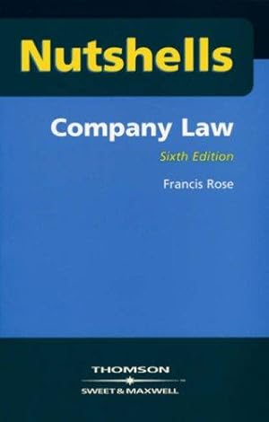 Seller image for Company Law (Nutshells) for sale by WeBuyBooks