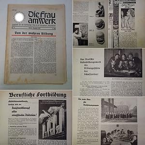 Seller image for Die Frau am Werk. Zeitschrift fr die werkttige Frau in der Deutschen Arbeitsfront. 2. Jahr Nr. 12 Dezember 1937 for sale by Galerie fr gegenstndliche Kunst