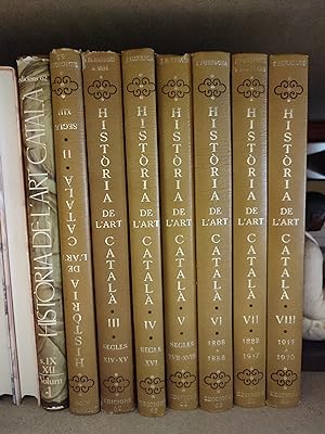 Imagen del vendedor de Histria de l'art catal 8 volums. a la venta por TURCLUB LLIBRES I OBRES