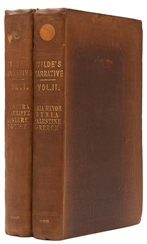 Seller image for Narrative of a voyage to Madeira, Teneriffe, and along the shores of the Mediterranean, including a visit to Algiers, Egypt, Palestine, Tyre, Rhodes, Telmessus, Cyprus, and Greece. With observations on the present state and prospects of Egypt and Palestine, and on the climate, natural history, antiquities, etc. of the countries. for sale by Shapero Rare Books