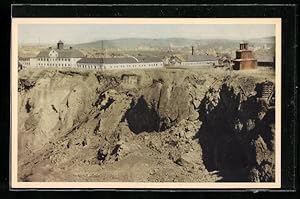 Ansichtskarte Falun, The old cupper-ore-mine