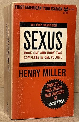 Immagine del venditore per Sexus _ The Rosy Crucifixion _ Book One venduto da San Francisco Book Company