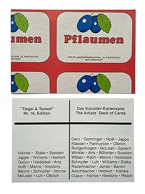 Bild des Verk�ufers f�r The Artists' Deck of Cards zum Verkauf von William Allen Word & Image