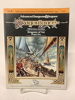 Dragons of Ice, Official Game Adventure DL6; Dragon Lance, Advanced Dungeons & Dragons 9140