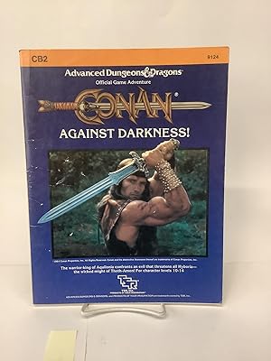 Conan Against Darkness!, Official Game Adventure CB2, Advanced Dungeons & Dragons 9124