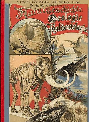 Bild des Verkufers fr Illustrierte Geologie und Palontologie. Mit 18 (doppelblattgroen) Tafeln mit 193 kolorierten Abbildungen und 6 geologischen Landschaftsbildern nebst erluterndem, Dritte Abteilung, II. Teil: Geologie zum Verkauf von Versandantiquariat Brigitte Schulz