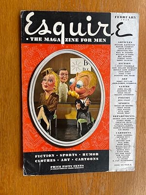 Imagen del vendedor de Esquire: The Magazine for Men February 1940: A Man in the Way a la venta por Scene of the Crime, ABAC, IOBA