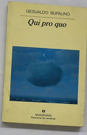 Seller image for Qui pro quo for sale by Librera Alonso Quijano