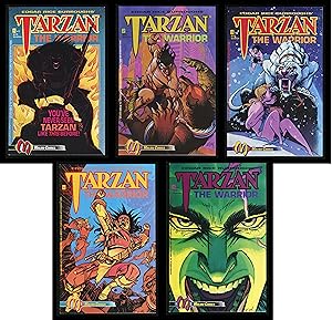 Bild des Verkufers fr Tarzan the Warrior Comic Set 1-2-3-4-5 Lot zum Verkauf von CollectibleEntertainment