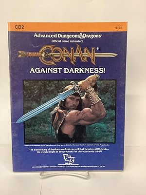 Conan Against Darkness!, Official Game Adventure CB2, Advanced Dungeons & Dragons 9124