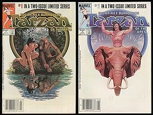 Seller image for Tarzan of the Apes Comic Set 1-2 Lot 1984 Movie Adaptation for sale by CollectibleEntertainment