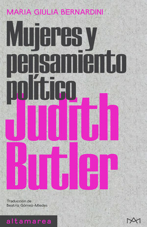 Immagine del venditore per JUDITH BUTLER. MUJERES Y PENSAMIENTO POLITICO venduto da CENTRAL LIBRERA REAL FERROL