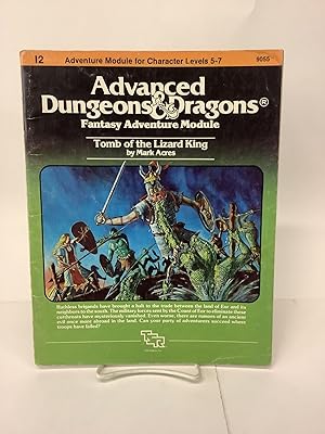 Tomb of the Lizard King, Fantasy Adventure Module I2, Advanced Dungeons & Dragons 9055