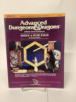 Image du vendeur pour When a Star Falls, Official Game Adventure UK4, Advanced Dungeons & Dragons 9120 mis en vente par Chamblin Bookmine