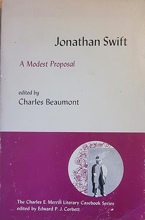 Imagen del vendedor de A Modest Proposal (The Merrill Literary Casebook Series) a la venta por Moneyblows Books & Music