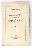 Seller image for Bibliographie des crits de Andr Gide. for sale by ltimo Captulo S.L.