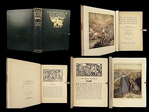 Seller image for The Romance of King Arthur and his Knights of the Round Table. Abridged from Malory's Morte d'Arthur by Alfred W. Pollard. Illustrated by Arthur Rackham. L.P. for sale by Schilb Antiquarian