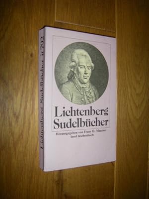 Bild des Verkufers fr Sudelbcher zum Verkauf von Versandantiquariat Rainer Kocherscheidt