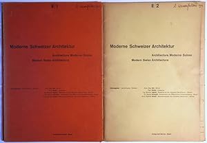 Image du vendeur pour Moderne Schweizer Architektur / Architecture Moderne Suisse / Modern Swiss Architecture. Teil II / 2nd part / 2me partie, 1. - 5. Lieferung. mis en vente par Gerhard Zhringer Antiquariat & Galerie Online