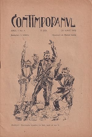 [ROMANIAN AVANT-GARDE ? SURREALISM] Contimporanul [The Contemporary]. anul I, no. 4 [year I, no. 4].